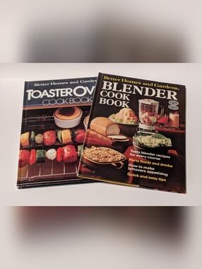 Vintage Better Homes & Gardens Cookbooks - Set of Two